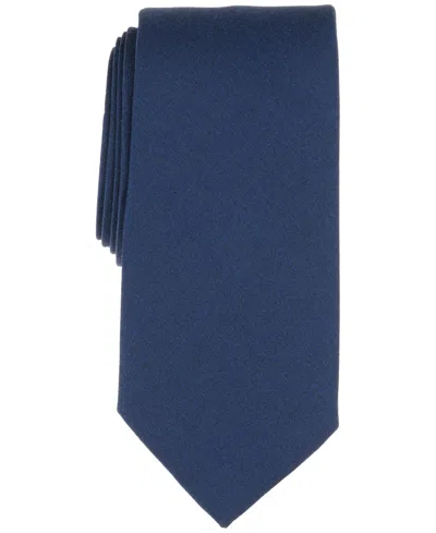 Michael Kors Men's Drew Solid Tie In Navy