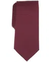 Michael Kors Men's Drew Solid Tie In Red