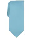 Michael Kors Men's Duncan Solid Tie In Aqua
