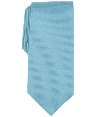 Michael Kors Men's Duncan Solid Tie In Aqua