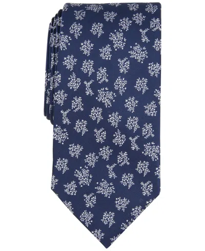Michael Kors Men's Edessa Floral Tie In Navy
