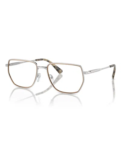 Michael Kors Men's Eyeglasses, Mk3080 In Shiny Silver
