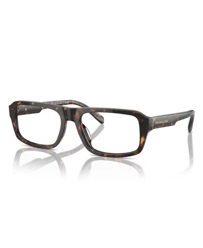 Michael Kors Men's Eyeglasses, Mk4122u In Dark Tortoise