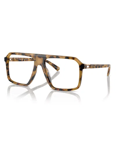 Michael Kors Men's Eyeglasses, Mk4123u In Vintage-like Tortoise