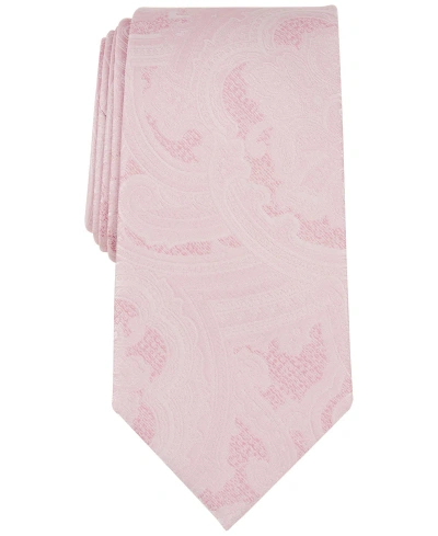 Michael Kors Men's Farington Paisley Tie In Pink