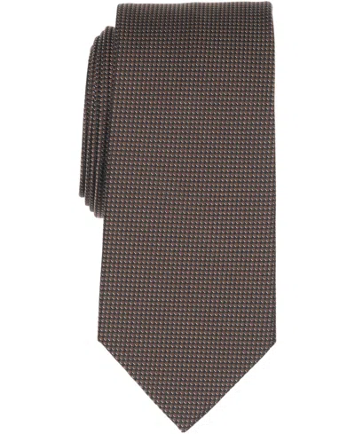 Michael Kors Men's Feran Mini Geo Classic Tie In Brown