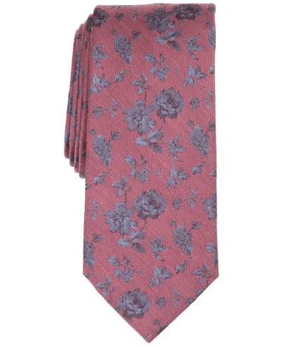 Michael Kors Men's Floral Classic Tie In Pink