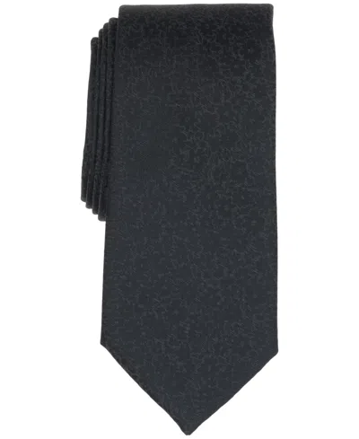 Michael Kors Men's Floral Tie In Black