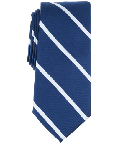 Michael Kors Men's Garrett Stripe Tie In Navy