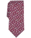 Michael Kors Men's Garro Floral Tie In Red