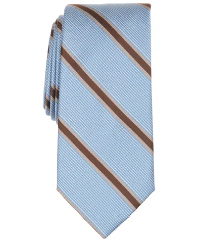 Michael Kors Men's Gilpet Stripe Classic Tie In Indigo