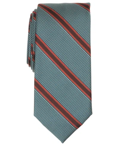 Michael Kors Men's Gilpet Stripe Classic Tie In Teal