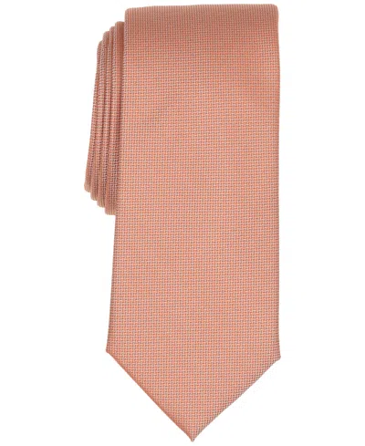 Michael Kors Men's Gordes Micro Solid Tie In Orange