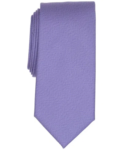 Michael Kors Men's Gordes Micro Solid Tie In Purple