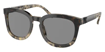 Michael Kors Men's Grand Teton 54mm Gradient Tort Sunglasses Mk2203-39423f-54 In Grey