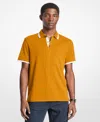 Michael Kors Men's Greenwich Polo Shirt In Yellow