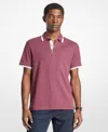 Michael Kors Men's Greenwich Polo Shirt In Purple