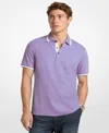 Michael Kors Men's Greenwich Polo Shirt In Purple