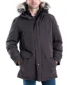 Michael Kors Men's Hooded Bib Snorkel Parka, Created For Macy's In Eggplant