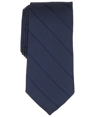 Michael Kors Men's Hougton Stripe Classic Tie In Navy