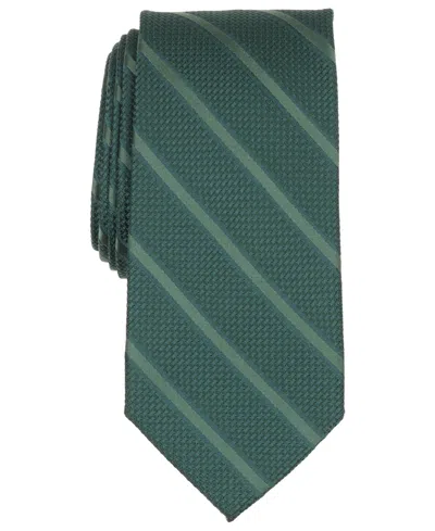 Michael Kors Men's Hougton Stripe Classic Tie In Olive