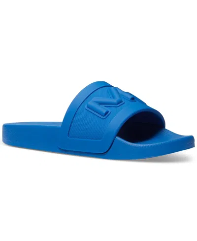 Michael Kors Men's Jake Slide Sandals In Grecian Blue