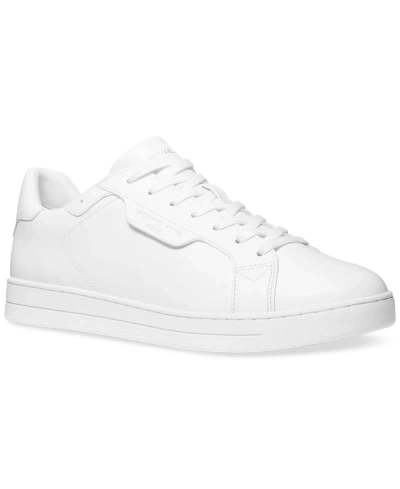 Michael Kors Men's Keating Lace-up Sneaker In Optic White