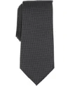 Michael Kors Men's Ketchum Micro Print Classic Tie In Black