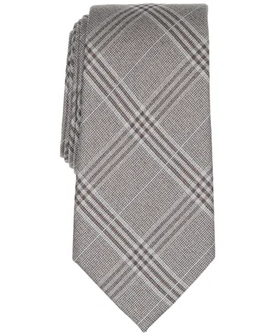 Michael Kors Men's Lascaux Plaid Tie In Brown