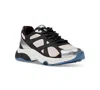 Michael Kors Leo Mixed-media Trainer In Multi