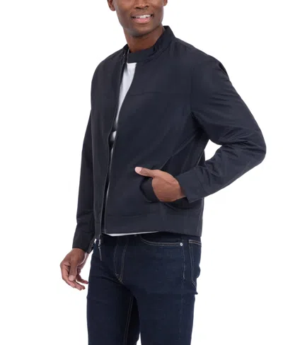 Michael Kors Men's Lightweight Moto Jacket In Black