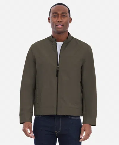 Michael Kors Men's Lightweight Moto Jacket In Green