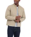 Michael Kors Men's Lightweight Moto Jacket In Khaki
