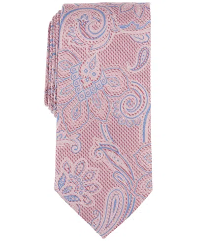 Michael Kors Men's Loggan Paisley Tie In Pink