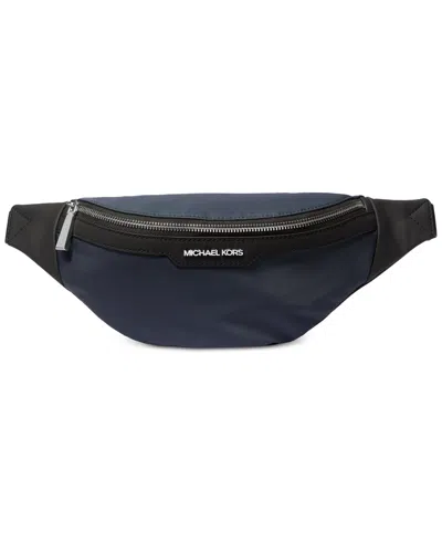 Michael Kors Men's Logo Hip Bag In Navy