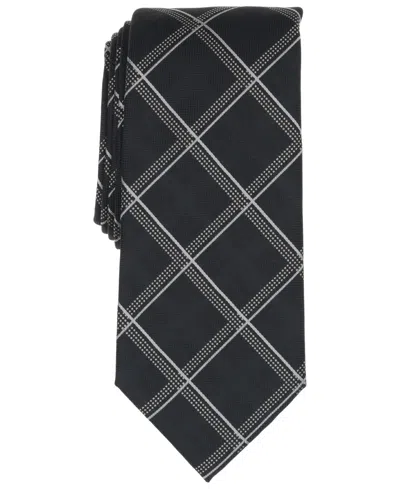 Michael Kors Men's Maison Grid Tie In Black