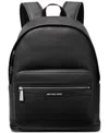Michael Kors Men's Brooklyn Explorer Logo Backpack In Black