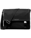 Michael Kors Men's Malone Logo Cargo Messenger Bag In Black