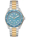 Michael Kors Men's Maritime Three-hand Two-tone Stainless Steel Watch 42mm In Two-tone