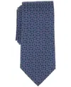 Michael Kors Men's Marley Geo-pattern Tie In Navy