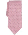 Michael Kors Men's Marley Geo-pattern Tie In Pink