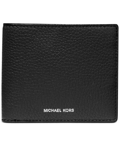 Michael Kors Men's Mason Leather Wallet In Black