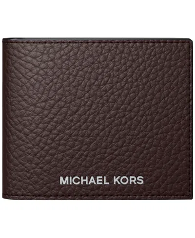 Michael Kors Men's Mason Leather Wallet In Chocolate