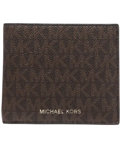 Michael Kors Men's Mason Signature Wallet In Brown