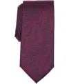 Michael Kors Men's Med Size Paisley Tie In Purple