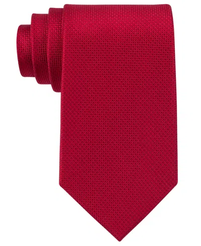 Michael Kors Men's  Sorento Solid Tie In Scarlet