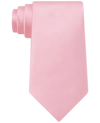 Michael Kors Men's  Tie, Sapphire Solid Ii In Pink
