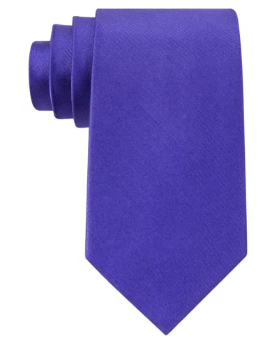 Michael Kors Men's  Tie, Sapphire Solid Ii In Royal