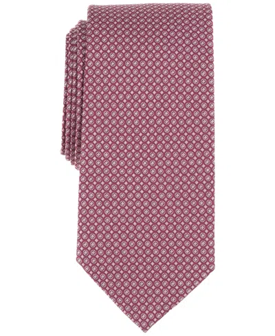 Michael Kors Men's Millan Medallion Tie In Red