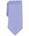 Michael Kors Men's Mini-check Tie In Purple